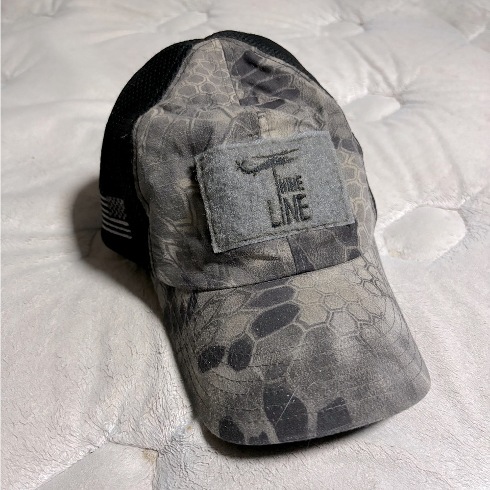 Nine Line black camo hat adjustable